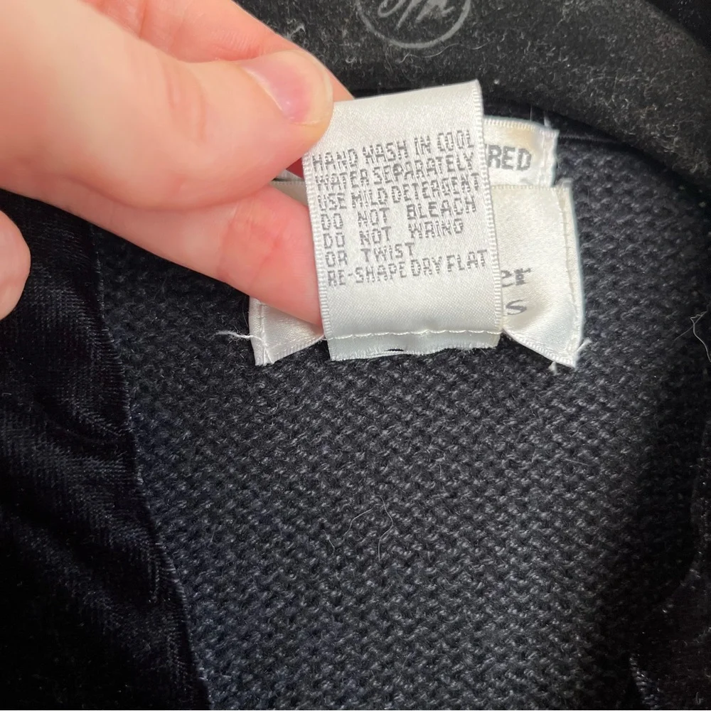 vintage velvet collar floral embroidered cardigan - Picture 5 of 12